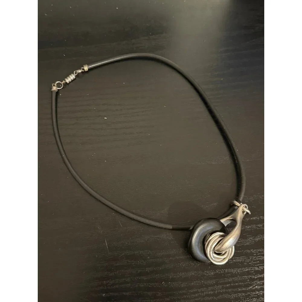 Cord‎ With Unique Pendant Necklace (n2)